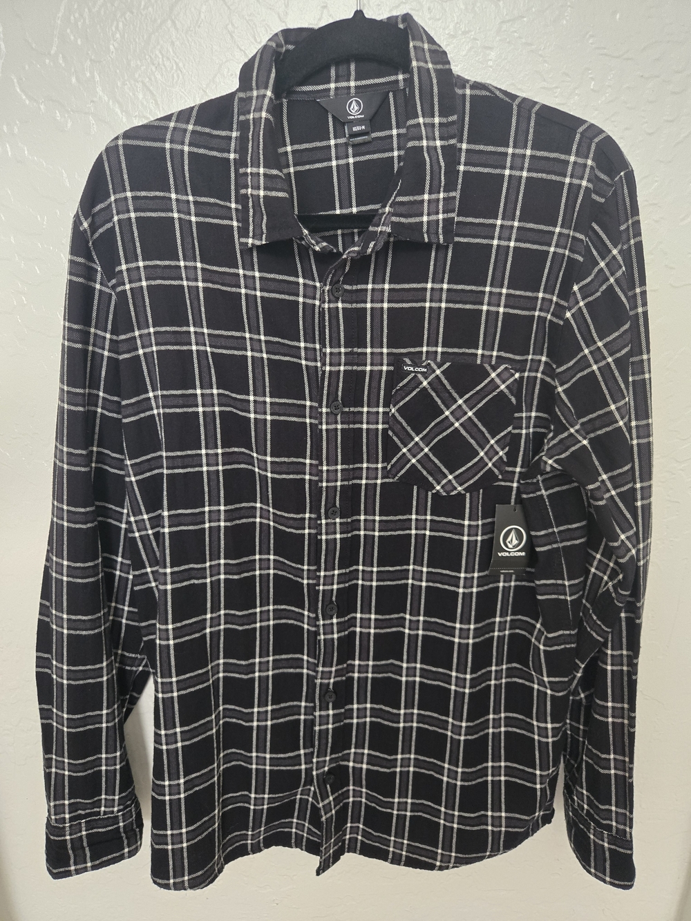 VOLCOM NEW Loreto Flannel Long Sleeve Shirt